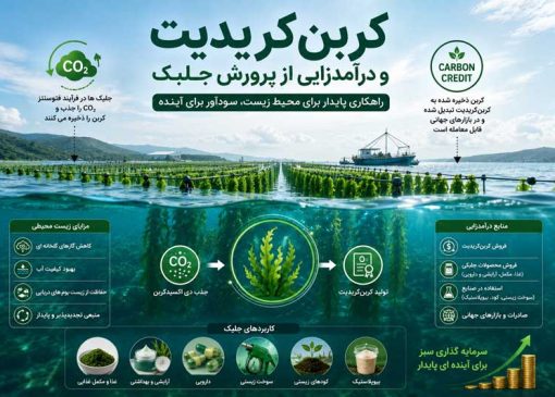 کربن کریدیت و درآمدزایی از پرورش جلبک